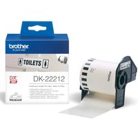 Brother doorlopende labelrol voor QL, ft 62 mm x 15,24 m, plastic film - thumbnail