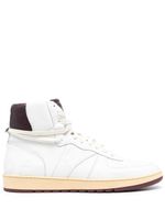 RHUDE baskets montantes Rhecess - Blanc