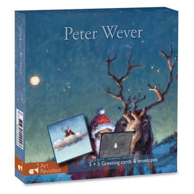 Peter Wever Kerstkaarten 2x 5 stuks