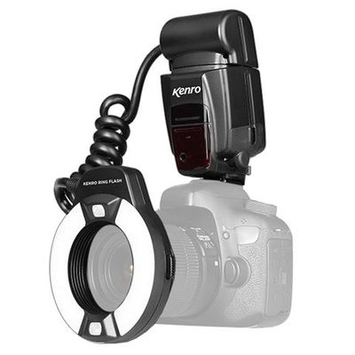 Kenro ttl macro ringflitser kfl201c voor canon