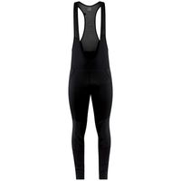 Fietsbroek - Craft Core SubZ Wind Bib Tights - L - Heren - Zwart - thumbnail