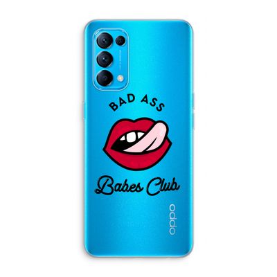 Badass Babes Club: Oppo Find X3 Lite Transparant Hoesje