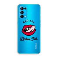 Badass Babes Club: Oppo Find X3 Lite Transparant Hoesje