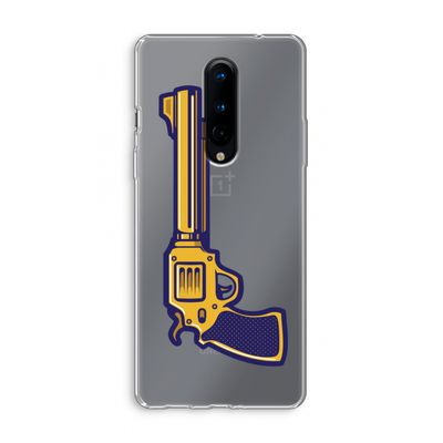 Pew Pew Pew: OnePlus 8 Transparant Hoesje