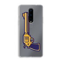 Pew Pew Pew: OnePlus 8 Transparant Hoesje