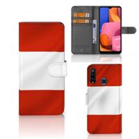Samsung Galaxy A20s | Bookstyle Case | Oostenrijk