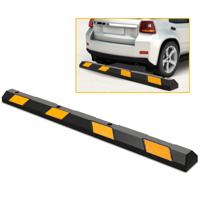 183 cm Rubberen Wielstopper Parkeerplaatsafbakening Tot 4000 kg Parkeerlijn Parkeerhulp