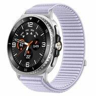 Nylon ribbelbandje - Lichtpaars - Samsung Galaxy Watch 8 Classic - 46mm Nylon ribbelbandje - Lichtpaars - Samsung Galaxy Watch 8 Classic - 46mm