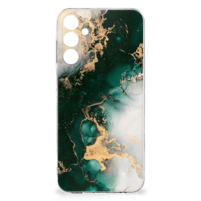 TPU Siliconen Hoesje voor Samsung Galaxy A16 Marmer Groen