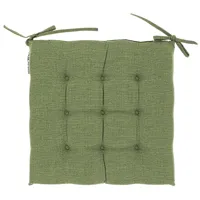 Stoelkussen senna 40x40x3cm groen