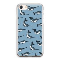 Narwhal: iPhone 8 Transparant Hoesje