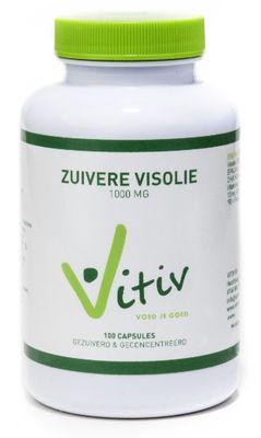 Vitiv Zuivere Visolie 1000mg Capsules