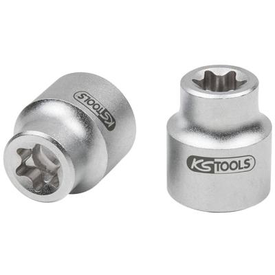 KS Tools 911.1288 1/2 Torx-E-steekdop voor Mercedes, extra kort