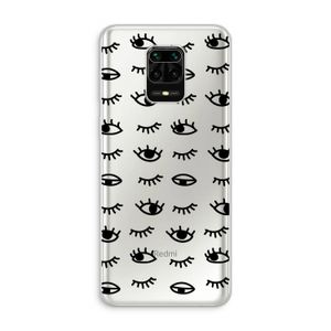 Eye pattern #2: Xiaomi Redmi Note 10 Lite Transparant Hoesje
