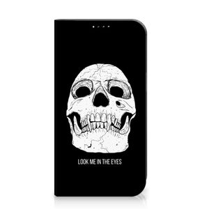 Mobiel BookCase iPhone 15 Skull Eyes