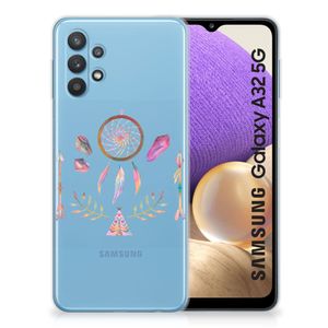 Samsung Galaxy A32 5G Telefoonhoesje met Naam Boho Dreamcatcher