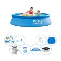 Intex Easy Set Rond 244x61 cm - Deluxe Zwembad Deal - thumbnail