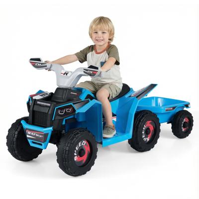 Elektrische Quad Voor Kinderen 6 V Quad Voor Kinderen 2-3 km/u-Blauw