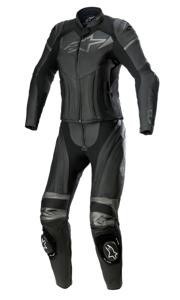ALPINESTARS Stella GP Plus 2PC Suit, 2-delig motorpak, Zwart-Metallic Grijs