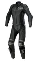 ALPINESTARS Stella GP Plus 2PC Suit, 2-delig motorpak, Zwart-Metallic Grijs