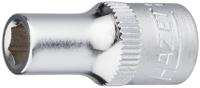 HAZET Dopsleutel 850-5 · 1/4 inch (6,3 mm) vierkant hol · Buiten-zeskant-tractieprofiel · SW 5 mm
