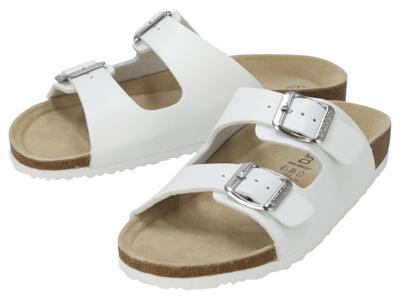 esmara Dames sandalen (wit open, 37)