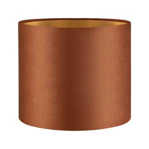 VELVET 20 DRUM LAMPENKAP BRUIN - GOUD