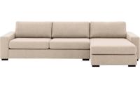 Goossens Hoekbank Lucca Met Chaise Longue wit, stof, 3-zits, stijlvol landelijk Goossens Hoekbank Lucca Met Chaise Longue wit, stof, 3-zits, stijlvol landelijk