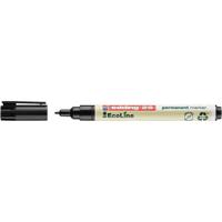 Edding 25 EcoLine 4-25001 Permanent marker Zwart Watervast: Ja