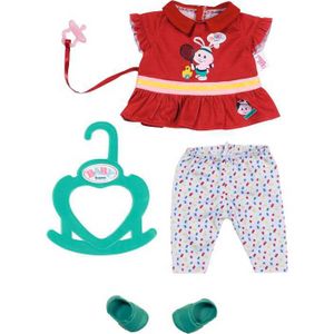 BABY born - Little Sportieve outfit rood poppen accessoires