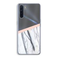 A touch of peach: Oppo A91 Transparant Hoesje