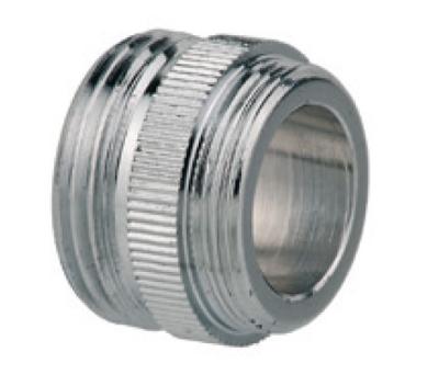 Kirchhoff Messing overgangsstuk, chroom, 3/4"ET x M24ET - 989327255