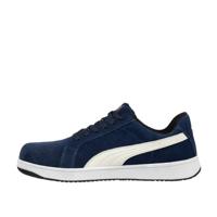 Puma werkschoenen Iconic Suede S1P laag marine blauw maat 42