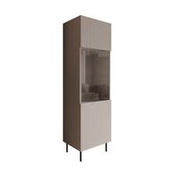 Meubella Vitrinekast Alex - Beige - 55 cm - thumbnail