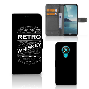 Nokia 3.4 Book Cover Whiskey