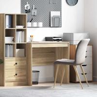 Bureau Sonoma eiken 80 x 50 x 76 cm Bewerkt hout