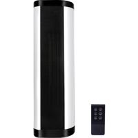 Elektrische Kachel met Afstandsbediening en Timer - 2000W - Zwart/Wit