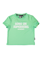 SUPERREBEL Meisjes t-shirt Benica - Fluo mint