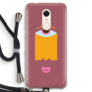 Mono V: Xiaomi Redmi 5 Transparant Hoesje met koord