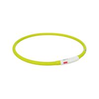 Hondenhalsband Trixie Flash USB Groen XS-XL Hondenhalsband Trixie Flash USB Groen XS-XL