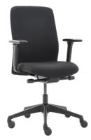 Euroseats bureaustoel Vigo, zwart Euroseats bureaustoel Vigo, zwart