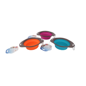 Opvouwbare petbowl voor hond en kat 20.5 x 15.5 cm