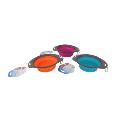 Opvouwbare petbowl voor hond en kat 20.5 x 15.5 cm
