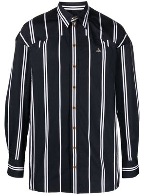Vivienne Westwood chemise à rayures - Noir