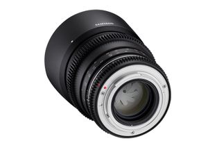 Samyang VDSLR 85mm T1.5 MK2 MILC Bioscooplens Zwart