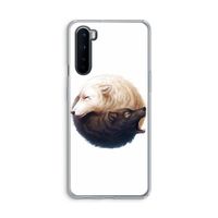 Yin Yang Wolves: OnePlus Nord Transparant Hoesje