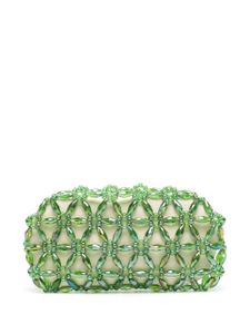 0711 pochette ornée de perles - Vert