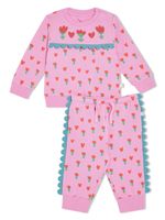 Stella McCartney Kids survêtement à imprimé Tulip - Rose