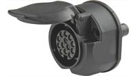 HERTH+BUSS Sockets 13-pin cut-off switch/microswitc