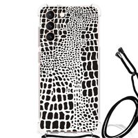 Samsung Galaxy S21 FE Case Anti-shock Slangenprint - thumbnail